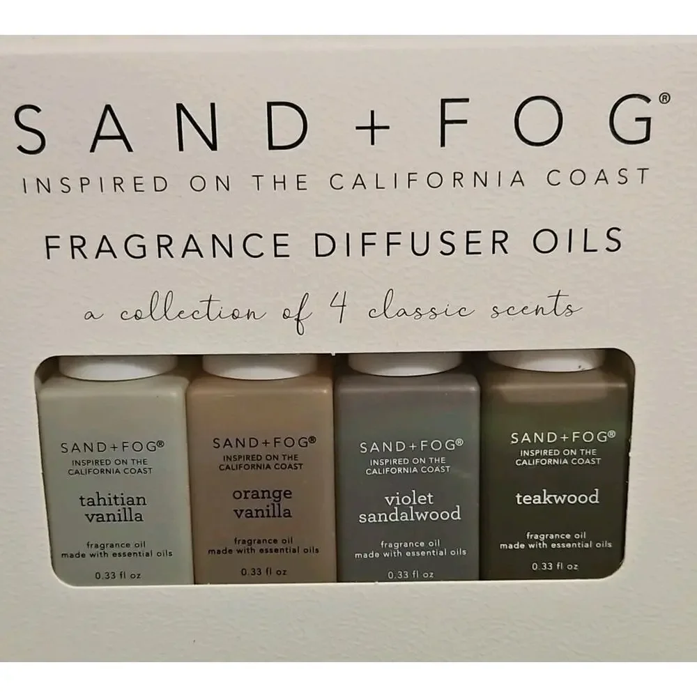Sand And Fog Fragrance Diffuser Oils Classic Scents Diffuser Oil Collection